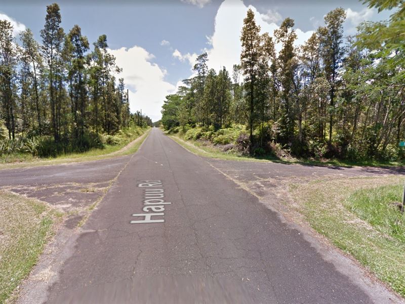 Beautiful Nanawale Estates Lot, HI : Puna : Hawaii County : Hawaii