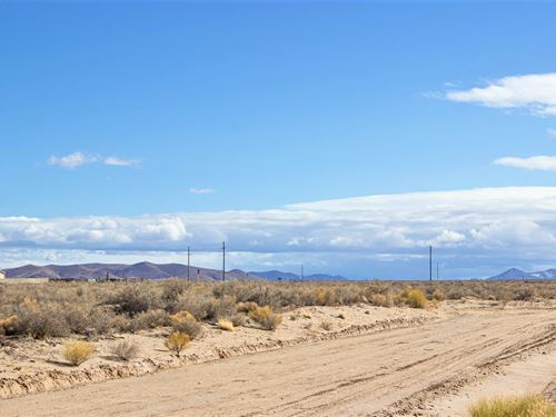 4.13 ac Quadruple Lot RV & Power : Alamosa : Colorado