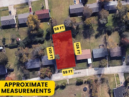 .17 Ac Ready to Build Vacant Land : Tulsa : Oklahoma