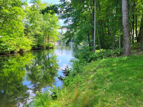 School Section Lake Canal : Mecosta : Michigan