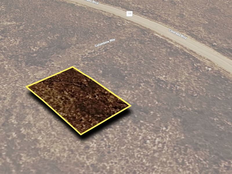 Affordable CO Lot for $339.71/Mo : Colorado City : Pueblo County : Colorado