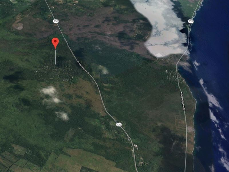 Lot in Black Sand Beach, HI : Hilo : Hawaii County : Hawaii