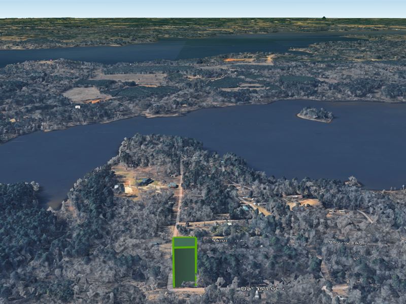 Affordable Lake Life for $137/Mo : Avinger : Marion County : Texas
