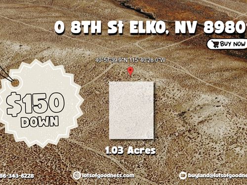 8th St in Elko County, 1.03 Acre : Nevada : Elko County : Nevada