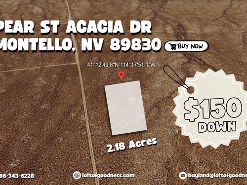 Elm St in Elko County : Montello : Elko County : Nevada