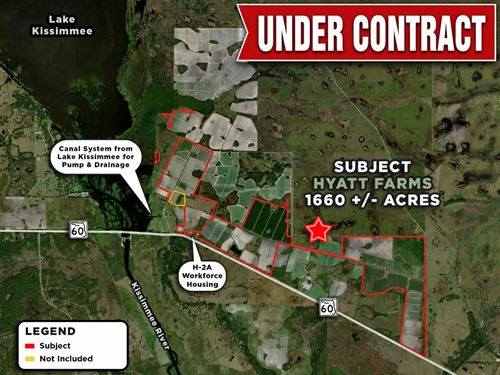 Hyatt Farms at Lake Kissimmee : Okeechobee : Osceola County : Florida