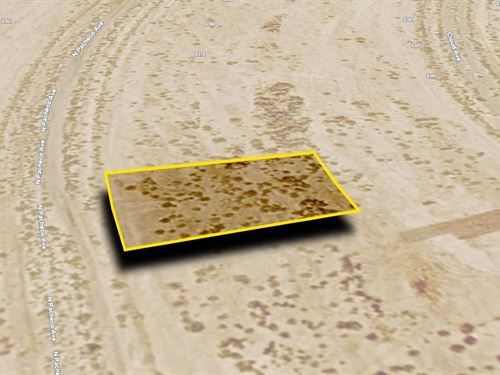 Lot with View for $506.39/Mo : Pahrump : Nye County : Nevada