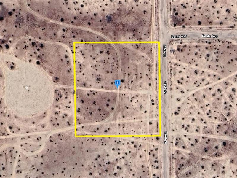 Calm Open Space, Only $253.16/Mo : California City : Kern County : California