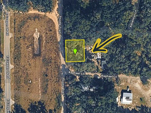 Cowpen Lake Rd Lot on a Dirt Rd : Interlachen : Putnam County : Florida