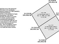 LA Hacienda Estates Subdivision : Cornudas : Hudspeth County : Texas