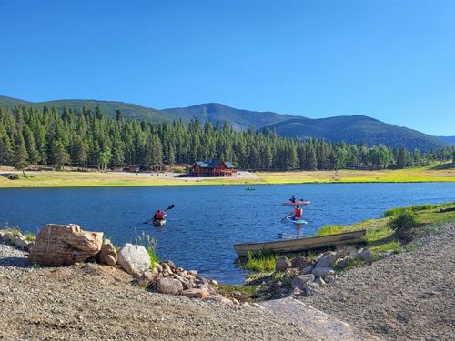 Lake in The Aspens Ranch : Salida : Chaffee County : Colorado