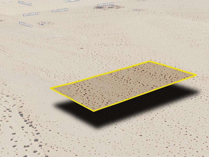 Land for Any Plan : Twentynine Palms : San Bernardino County : California