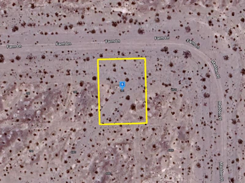 Land with Views, $464.71/Mo : Pahrump : Nye County : Nevada