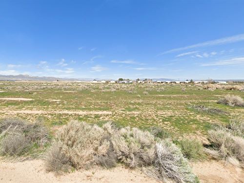 $400.41 Down, Your Cal City Lot : California City : Kern County : California