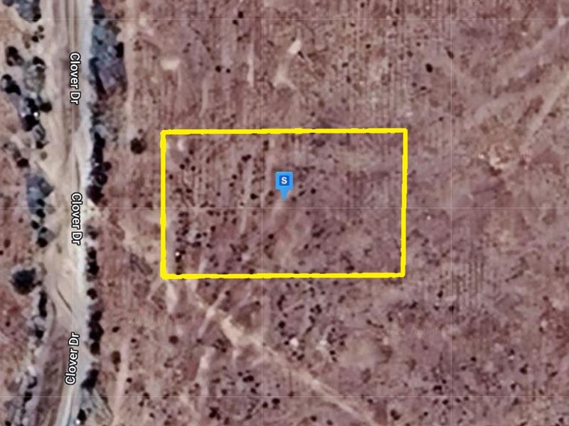 Easy Living Lot, $506.25 Down : California City : Kern County : California