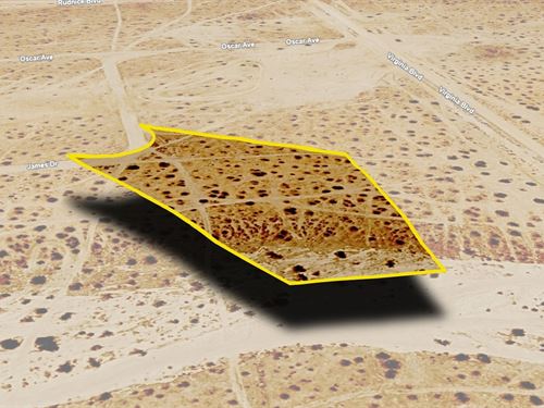 Easy To Own Land, Only $251.62/Mo : California City : Kern County : California