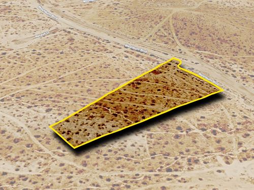 Affordable Lot Only $417.71/Mo : California City : Kern County : California