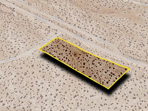 Serene, Coveted Lot for $501.16/Mo : California City : Kern County : California