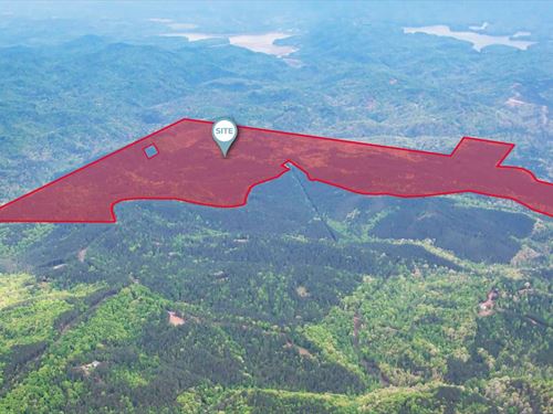708.5 +/- Acres in Pickens County : Talking Rock : Pickens County : Georgia