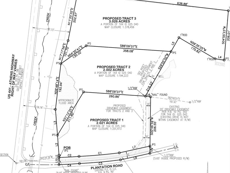 North Morgan County Land Lot, Zone : Madison : Madison County : Georgia