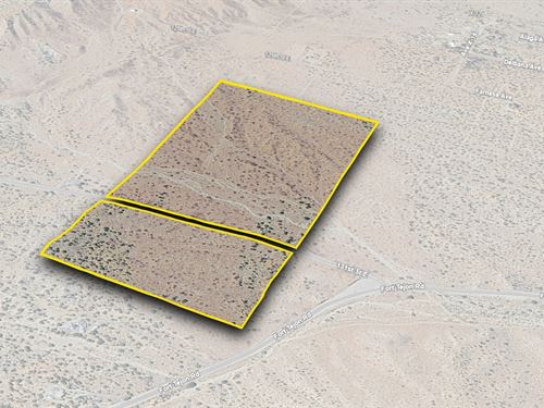 Vast Agricultural Lot : Juniper Hills : Los Angeles County : California