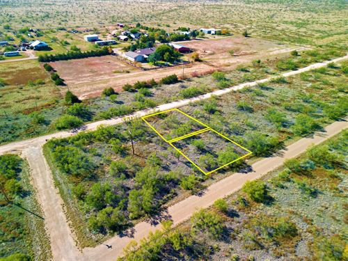 .2 Acre 2 Lot Combo Near Lake : Fritch : Moore County : Texas