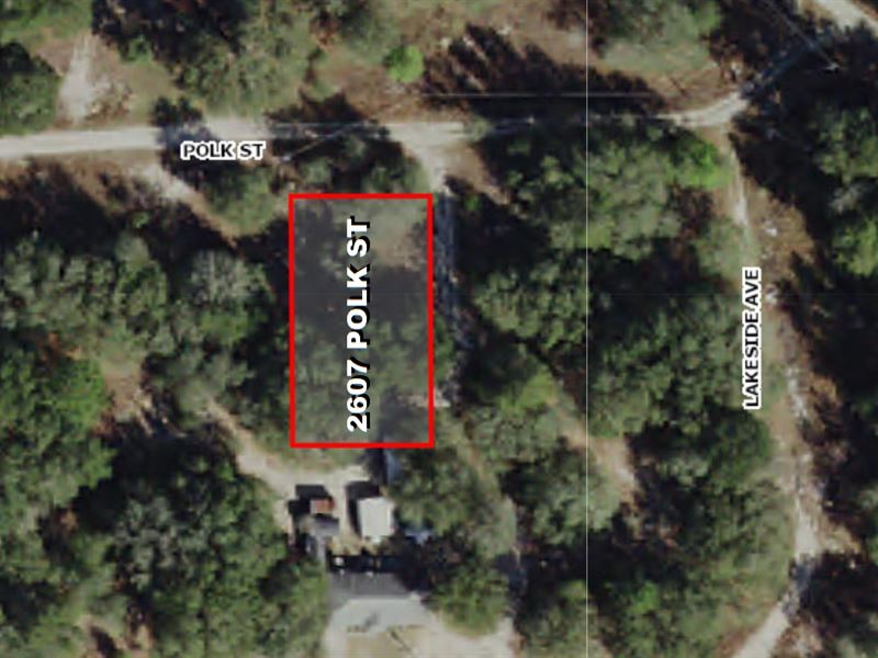 Lovely Lot in Inverness : Inverness : Citrus County : Florida