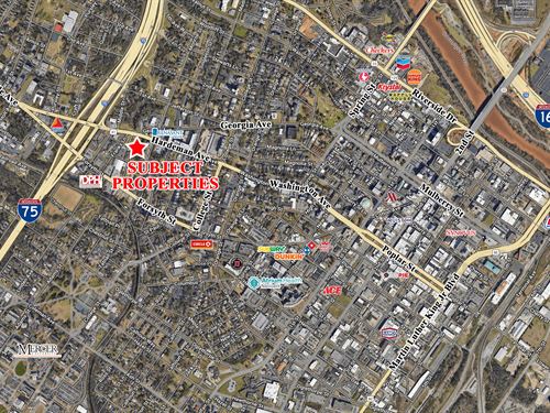 .89 AC, Commercial Land for Sale : Macon : Bibb County : Georgia