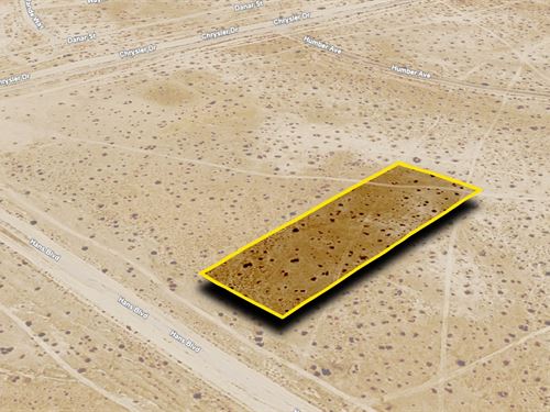 A Quiet Setting for Just $501.60/Mo : California City : Kern County : California