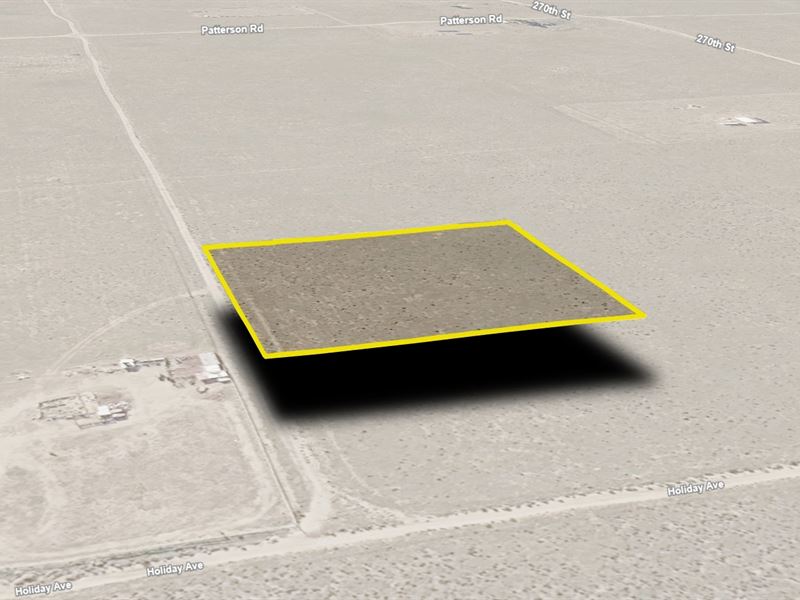 Off-Grid Living for $712.98/Mo : Rosamond : Kern County : California