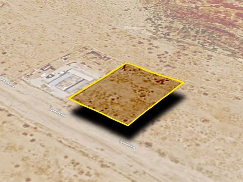 $355.27/Mo, Lot Near Golf Course : California City : Kern County : California