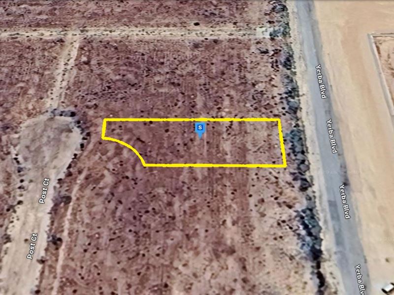 Residential Parcel for $544.46 Down : California City : Kern County : California
