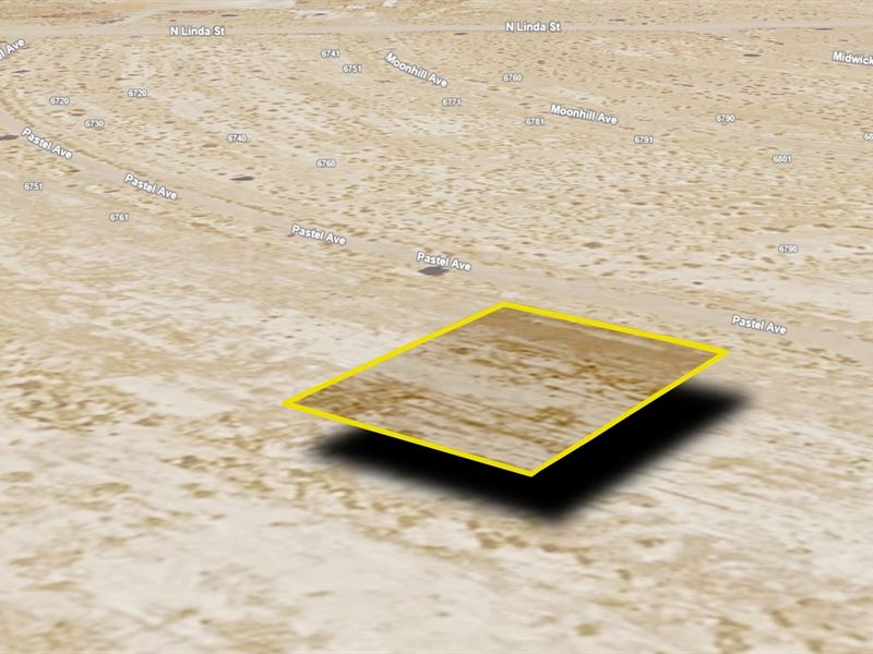 $256.53/Month, Lot in A Quiet Area : Pahrump : Nye County : Nevada