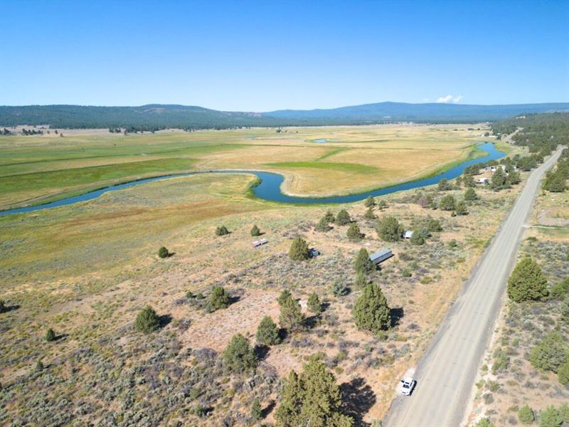Enjoy Sprague River Views : Chiloquin : Klamath County : Oregon