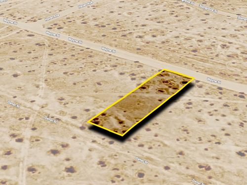 $417.21/Mo, Commercial Desert Land : California City : Kern County : California