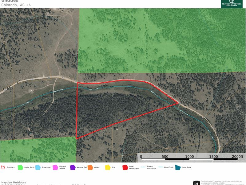 County Road 80C : Livermore : Larimer County : Colorado