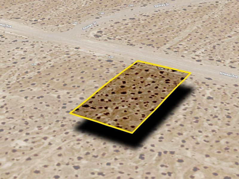 Lot Near Hospital, $438.27 Down : Pahrump : Nye County : Nevada