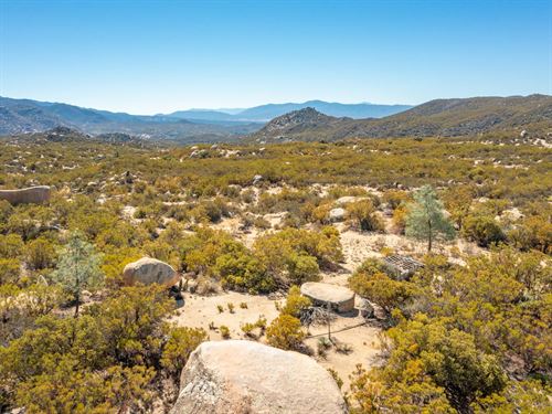 Beauty Mountain Acreage : Warner Springs : San Diego County : California