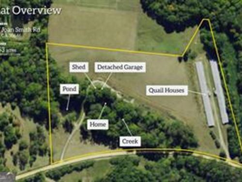Operating Quail Farm : Hull : Madison County : Georgia