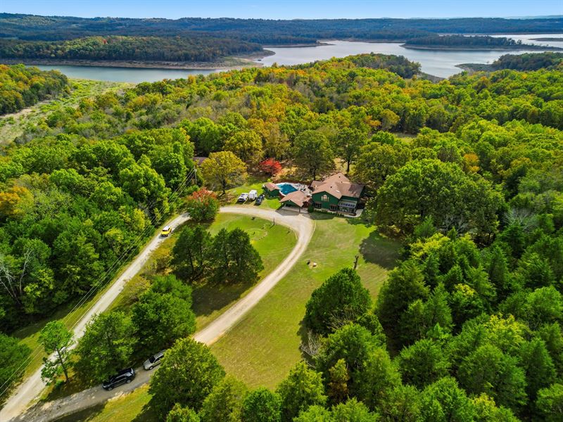 Bull Shoals Lake Home Near Pontiac : Oakland : Marion County : Arkansas