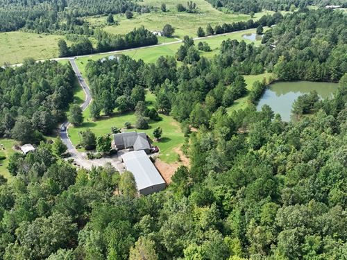 Private Home, Large Shop, 3 Ponds : Ashville : Saint Clair County : Alabama