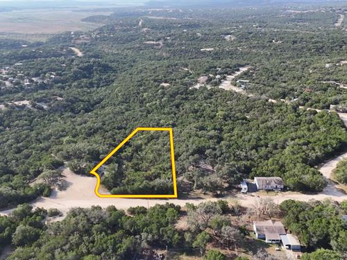 .90 Acres 4x Adjoining Cul-De-Sac : Bandera : Medina County : Texas