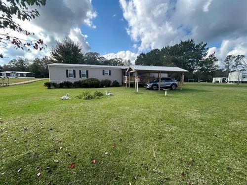 Mobile Home on 2.9 Acres, Osyka : Osyka : Pike County : Mississippi