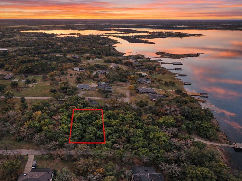 .19 Acre Lake Livingston Views : Huntsville : Walker County : Texas