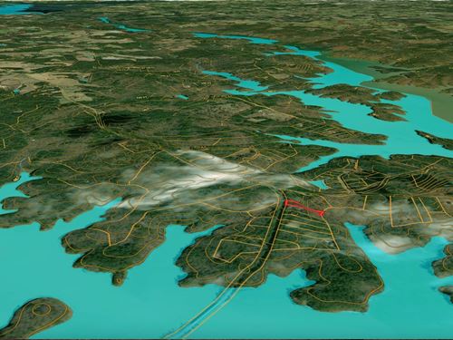 1.5-Acre Lot on Lake Russell Elber : Elberton : Elbert County : Georgia