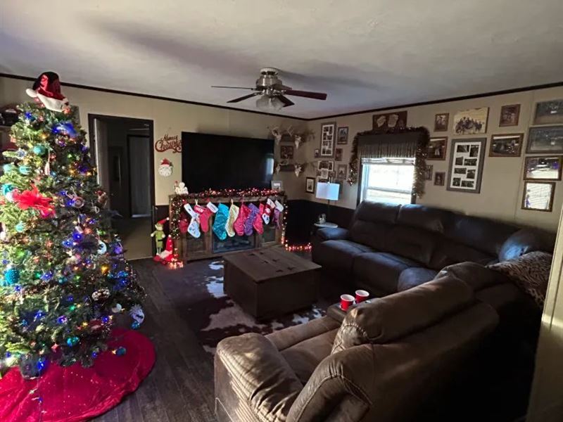 46.01 Acres with a Home in Polk Co : Mena : Polk County : Arkansas