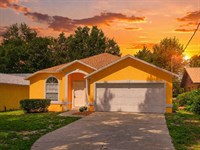 Priced To Sell 3/2 Home : Keystone Heights : Bradford County : Florida
