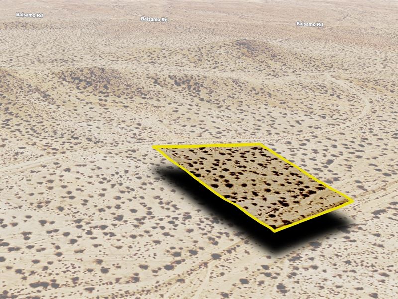 High Desert Lot, $271.38 Down : Kramer Junction : San Bernardino County : California