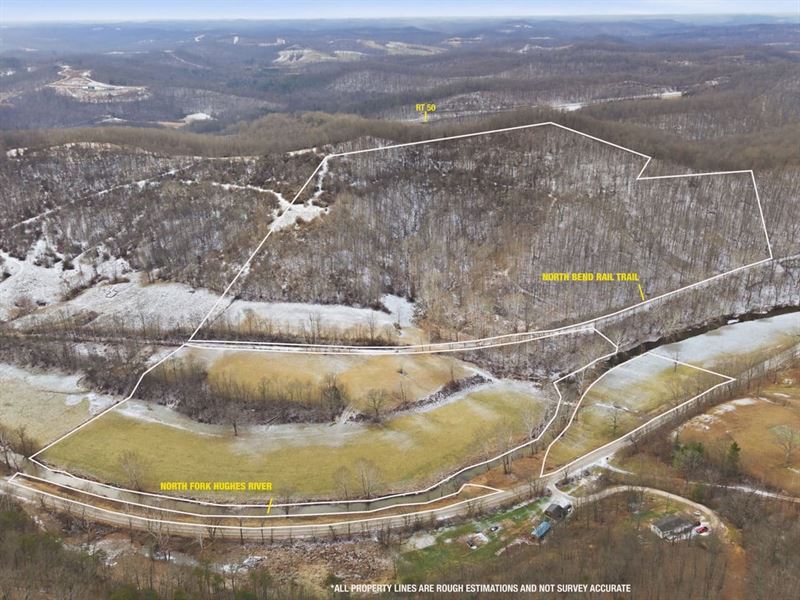 County Route 50, 77 Acres : Pennsboro : Ritchie County : West Virginia