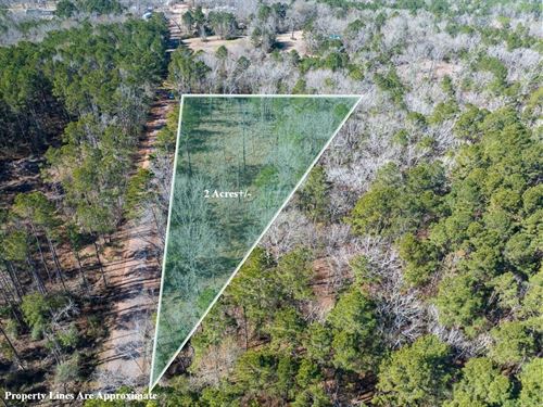 1.3 Acres, O'quinn Road : Pollok : Angelina County : Texas